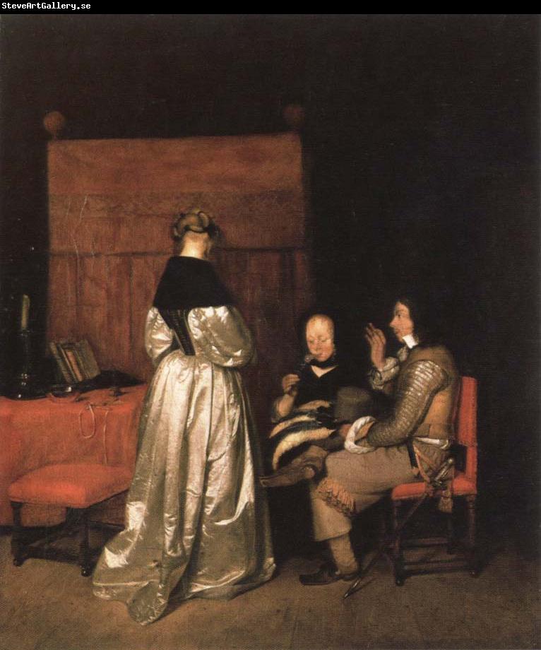 TERBORCH, Gerard parental admonition